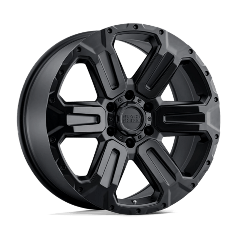 Black Rhino Wanaka 18x9 6x139.7 ET12, Noir Mat