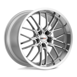 Cray Eagle 19x10.5 5x120.65 ET69, Gris Argenté, Branches et Rebord Polis