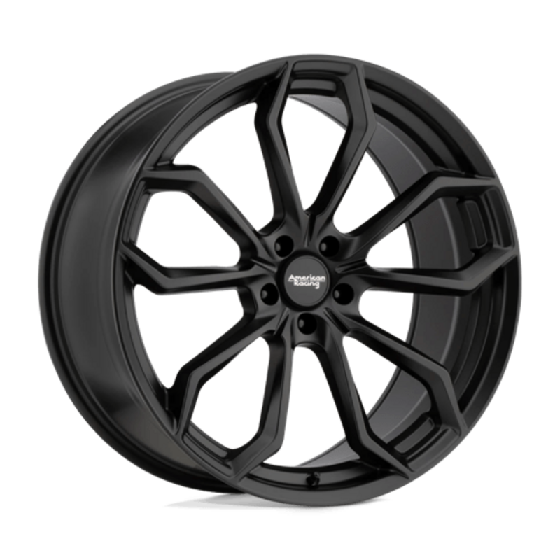 American Racing AR932 Splitter 22x10.5 5x120 ET40, Noir Satiné