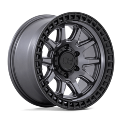 Black Rhino Calico 17x8.5 5x114.3 ET34, Gunmetal Mat, Rebord Noir