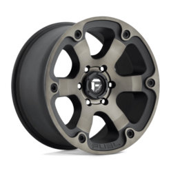 Fuel D564 Beast 20x9 5x150 ET01, Noir Mat Double Teinte