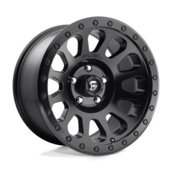 Fuel D579 Vector 17x9 5x127 ET-12, Noir Mat