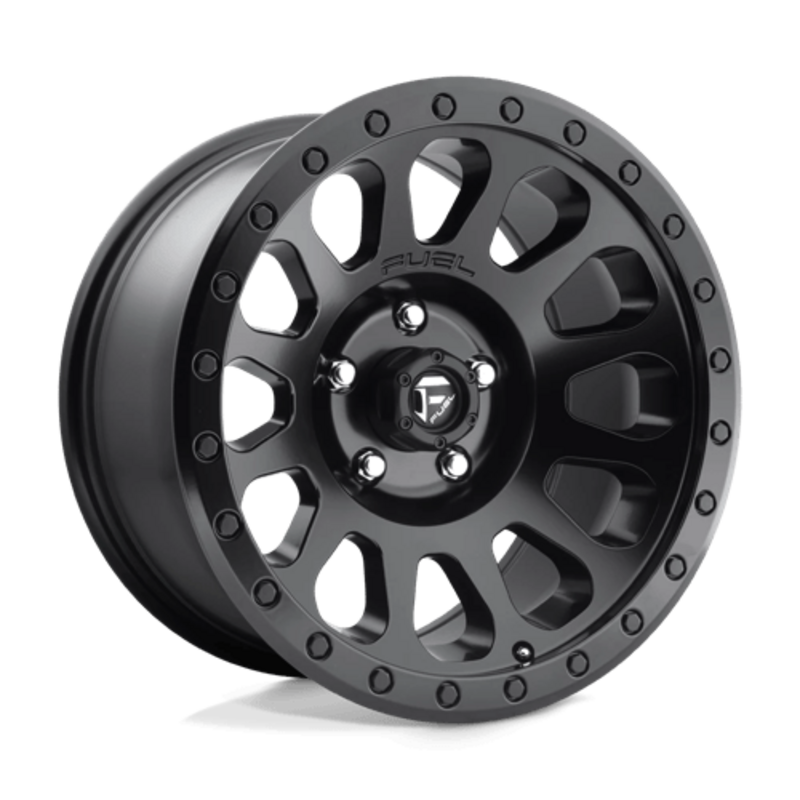 Fuel D579 Vector 17x9 5x127 ET-12, Noir Mat