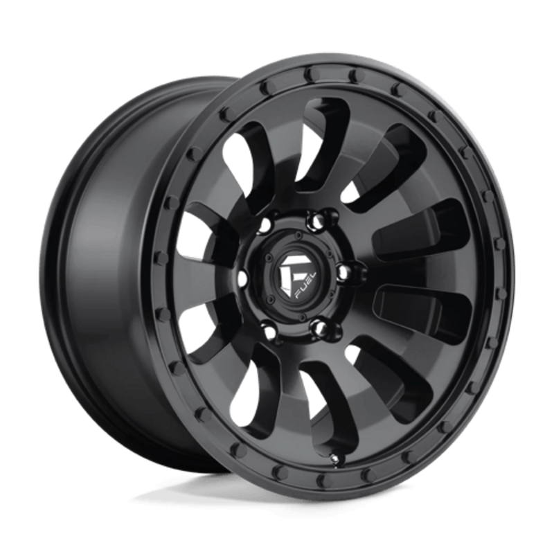 Fuel D630 Tactic 17x9 5x127 ET-12, Noir Mat