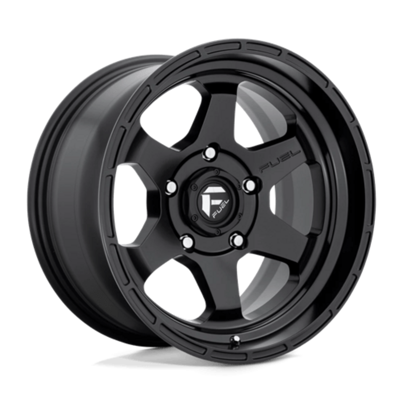 Fuel D664 Shok 16x7 5x160 ET42, Noir Mat