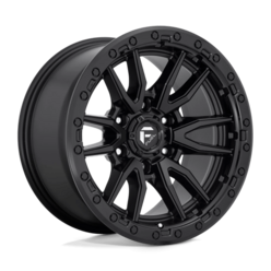 Fuel D679 Rebel 18x9 6x139.7 ET01, Noir Mat