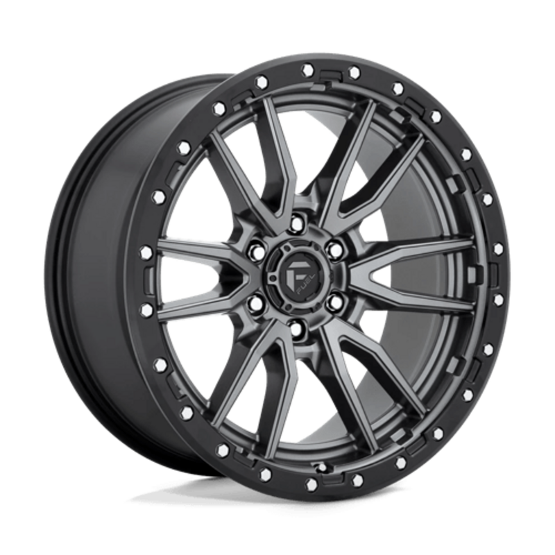 Fuel D680 Rebel 20x9 6x139.7 ET20, Gunmetal Mat, Cerclage Noir