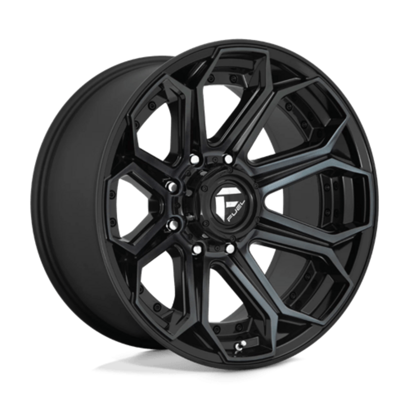 Fuel D704 Siege 22x10 8x165.1 ET-18, Gunmetal Double