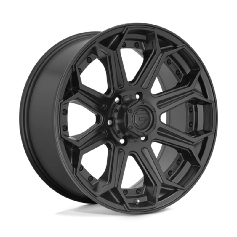 Fuel D706 Siege 20x9 8x165.1 ET20, Noir Mat