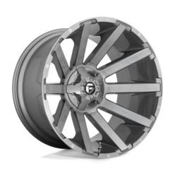 Fuel D714 Contra Platinum 20x9 6x135/139.7 ET19, Gunmetal Brossé