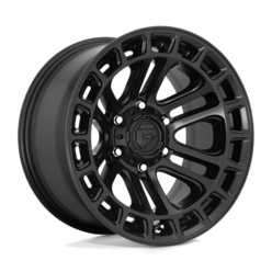 Fuel D718 Heater 17x9 6x139.7 ET-12, Noir Mat