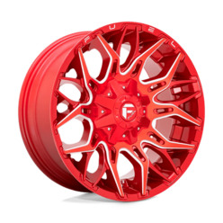 Fuel D771 Twitch 20x9 6x135/139.7 ET01, Rouge Candy