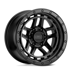 KMC KM540 Recon 17x8.5 5x127 ET18, Noir Satiné