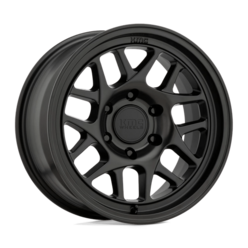 KMC KM717 Bully OL 16x8 5x127 ET00, Noir Satiné