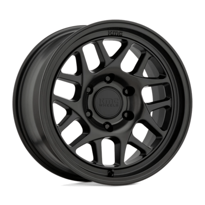 KMC KM717 Bully OL 17x8.5 6x139.7 ET00, Noir Satiné