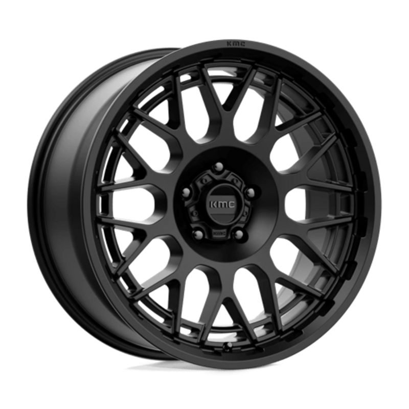 KMC KM722 Technic 20x9 5x127 ET18, Noir Satiné