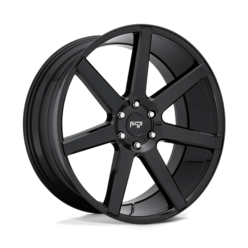 Niche M230 Future 24x10 6x139.7 ET30, Noir Brillant