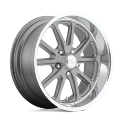 US Mag U111 Rambler 18x8 5x114.3 ET01, Gunmetal Mat, Rebord Poli