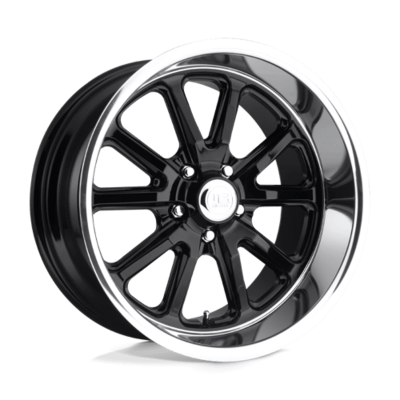 US Mag U121 Rambler 18x9.5 5x114.3 ET01, Noir Brillant