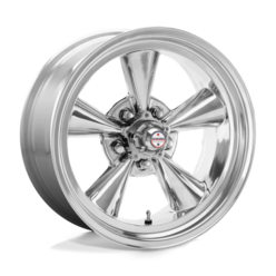 American Racing Vintage VN109 TT O 15x5 5x120.65 ET-6, Chrome / Poli