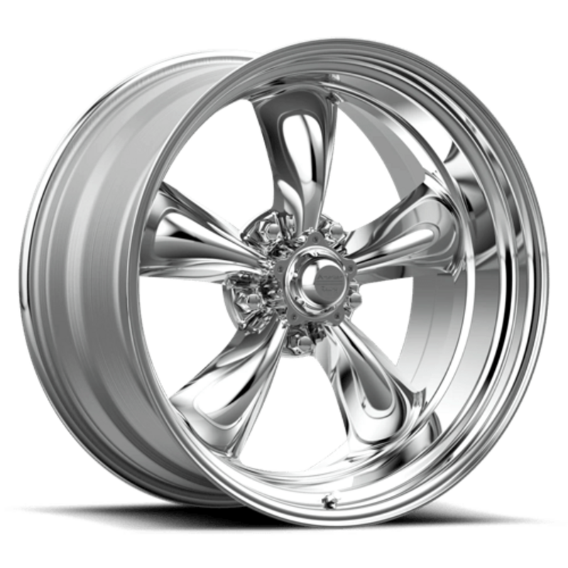 American Racing Vintage VN515 Torq Thrust II 15x6 5x114.3 ET-6, Chrome / Poli