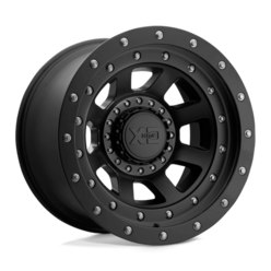 XD XD137 FMJ 20x10 8x165.1 ET-18, Noir Satiné