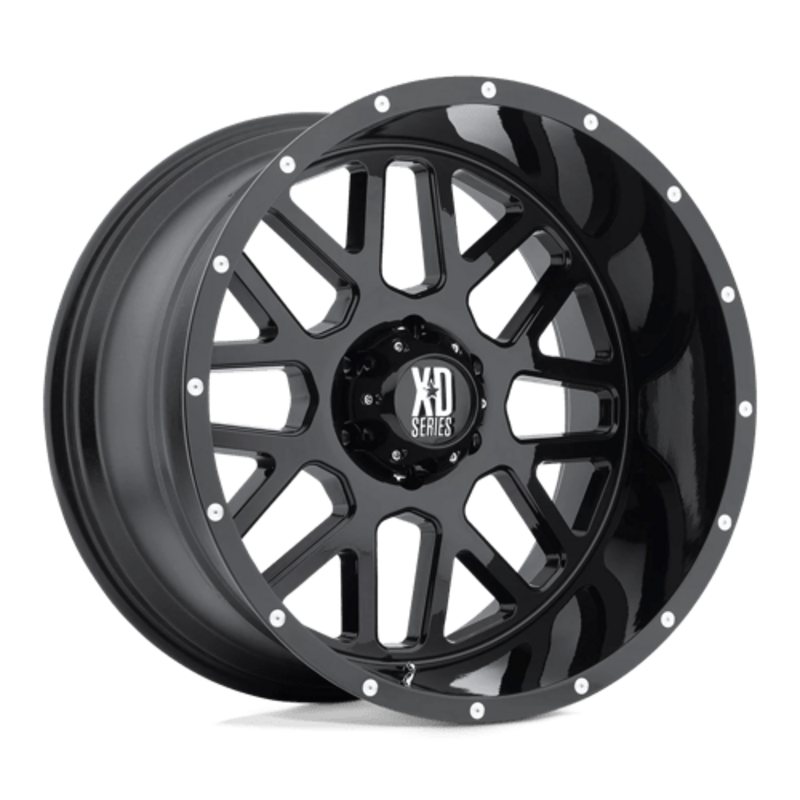 XD XD820 Grenade 18x8 5x160 ET38, Noir Satiné