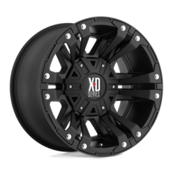 XD XD822 Monster II 17x9 6x114.3 ET30, Noir Mat