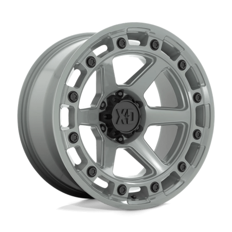 XD XD862 Raid 17x9 6x139.7 ET00, Gris Ciment
