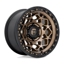 Fuel D785 Unit 17x9" 5x127 ET-12, Bronze, Cerclage Noir Mat