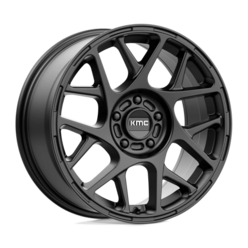 KMC KM708 Bully 17x8" 5x114.3 ET38, Noir Satiné