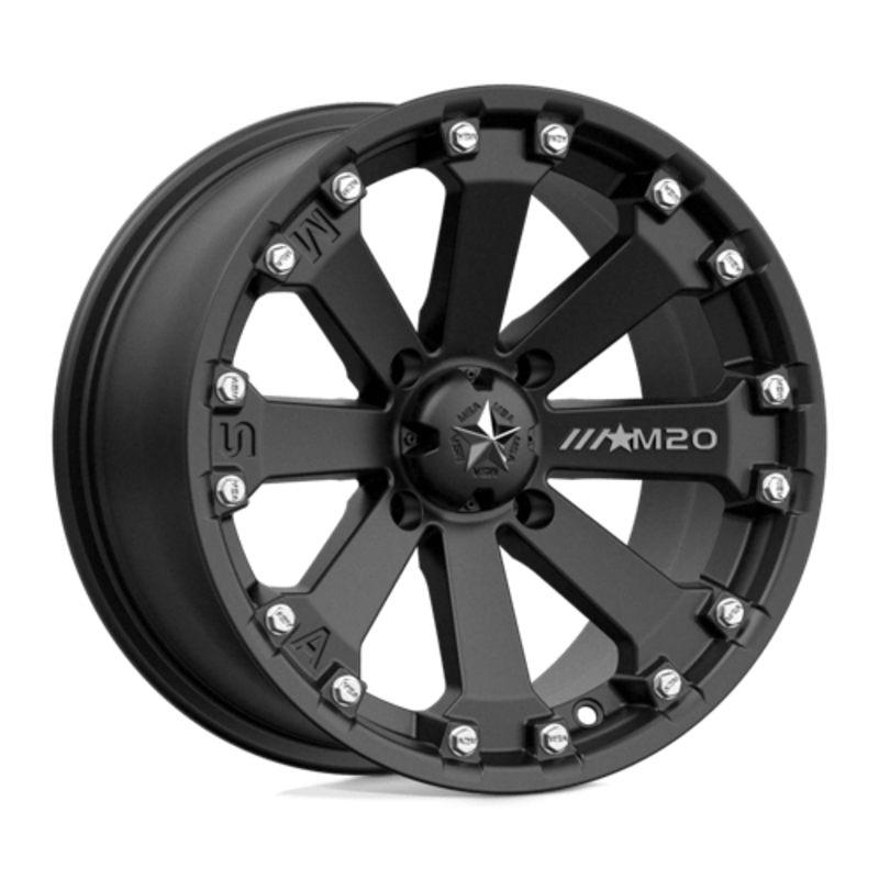 MSA Offroad Wheels M20 Kore 14x7" 4x115 ET00, Noir Mat