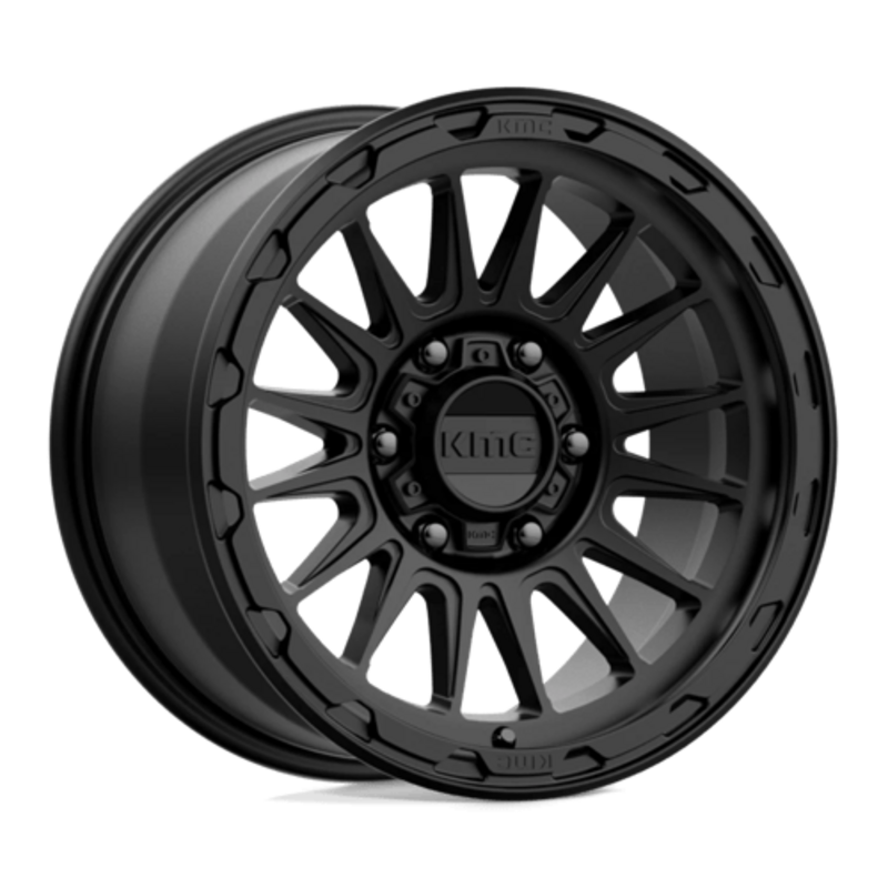 KMC KM542 Impact 17x9" 6x139.7 ET18, Noir Satiné