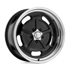 American Racing Vintage VN511 Salt Flat 20x8" 5x127 ET00, Noir Brillant, Rebord Diamant