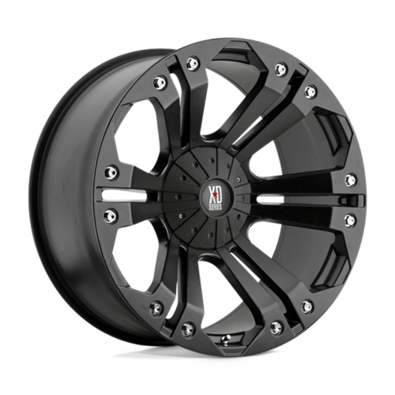 XD XD778 Monster 18x9" 6x135/139.7 ET-12, Noir Mat