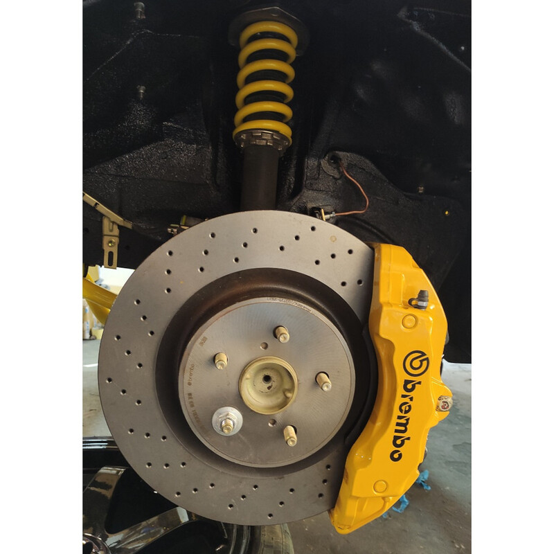 Kit d'Adaptation Freins Avant Brembo ZR/ZL18 pour Toyota Supra & Lexus SC300