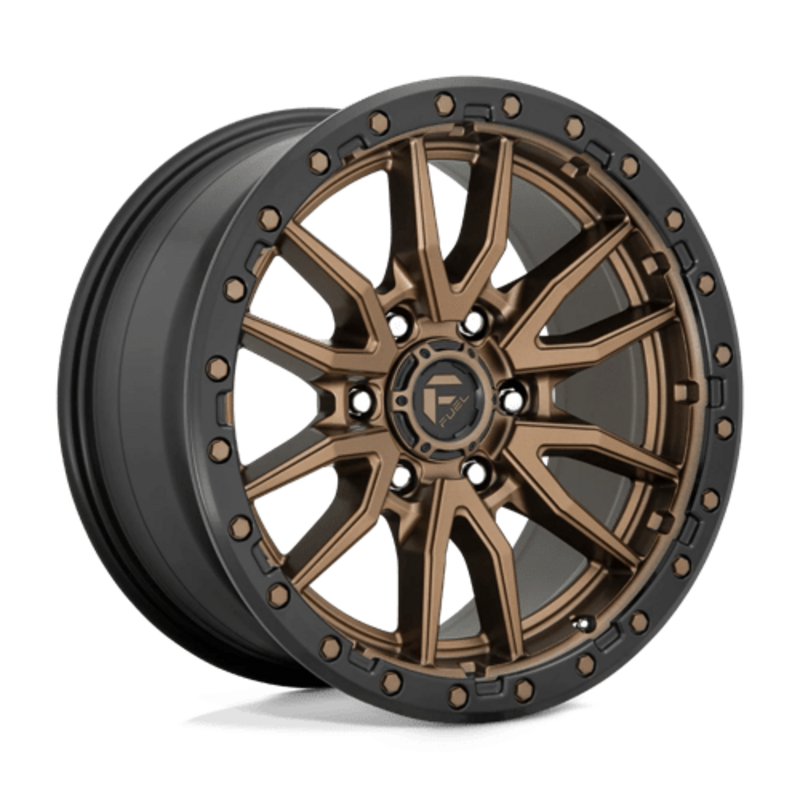 Fuel D681 Rebel 18x9" 6x139.7 ET01, Bronze Mat, Cerclage Noir