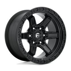 Fuel D697 Kicker 17x9" 6x139.7 ET01, Noir Mat