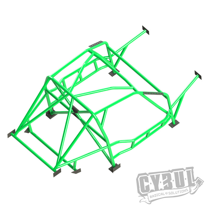 Arceau Multipoints à Souder Cybul V6 Nascar pour BMW Série 1 E81 (3 Portes)