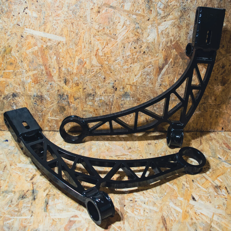 Triangles Inférieurs Avant et Porte-Moyeux Grand Angle "Destroy or Die" pour Mazda MX-5 NC