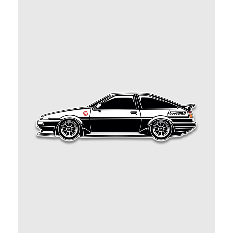 Sticker\u0020HardTuned\u0020AE86
