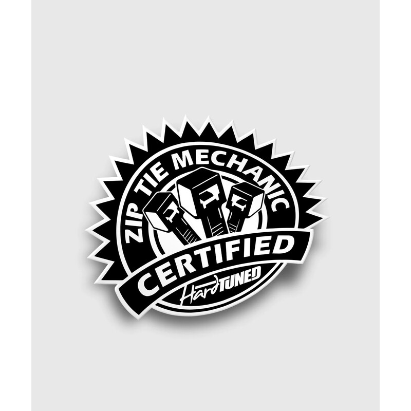 Sticker\u0020HardTuned\u0020Zip\u0020Tie\u0020Mechanic