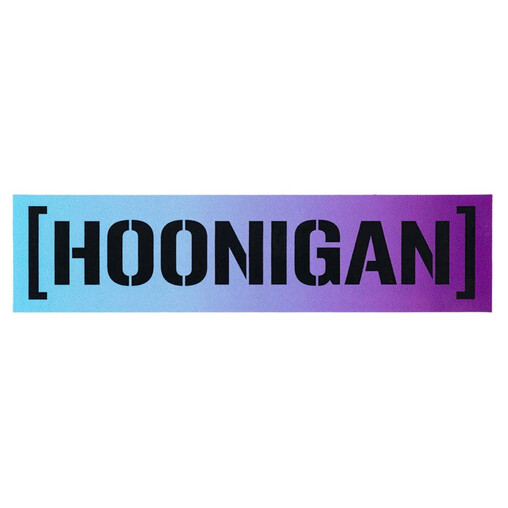 Sticker Hoonigan Shift Censor Bar Bleu & Violet