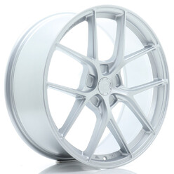 Japan Racing SL-01 Super Light 20x8.5" (5 trous - sur mesure) ET20-45, Gris Argenté / Poli