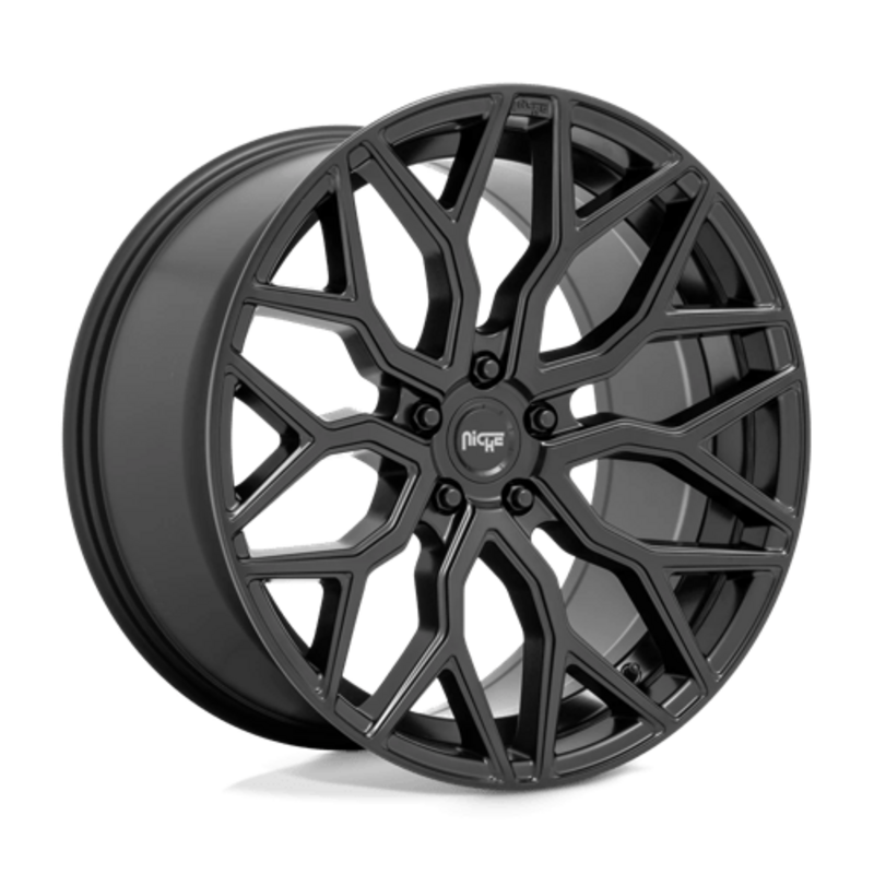 Niche M261 Mazzanti 20x10.5" 5x120 ET35, Noir Mat