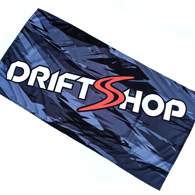 Serviette de Bain DriftShop Noire & Grise (70x140 cm)