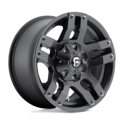 Fuel D515 Pump 18x9" 6x135/139.7 ET20, Noir Mat