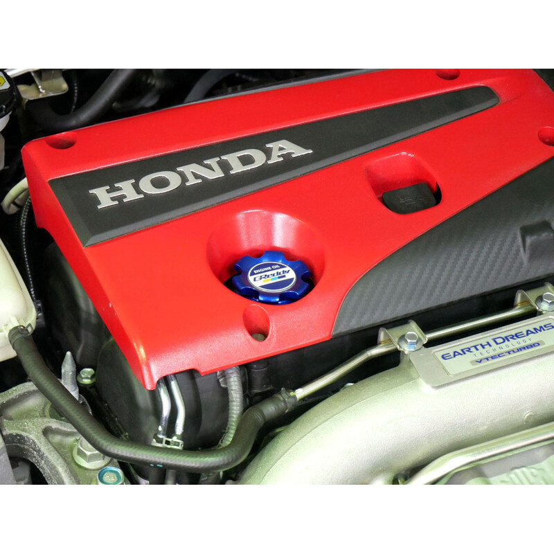 Bouchon d'Huile GReddy Type 5 M31.8xP3.5 Bleu (Honda)