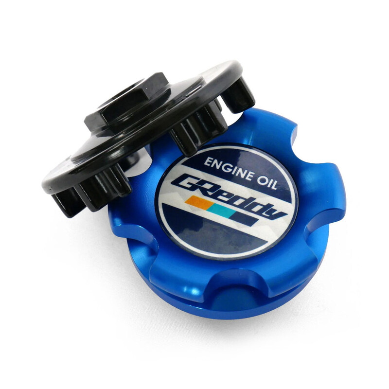 Bouchon d'Huile GReddy Type 6 M42-P4.5 Bleu (Subaru, Toyota)