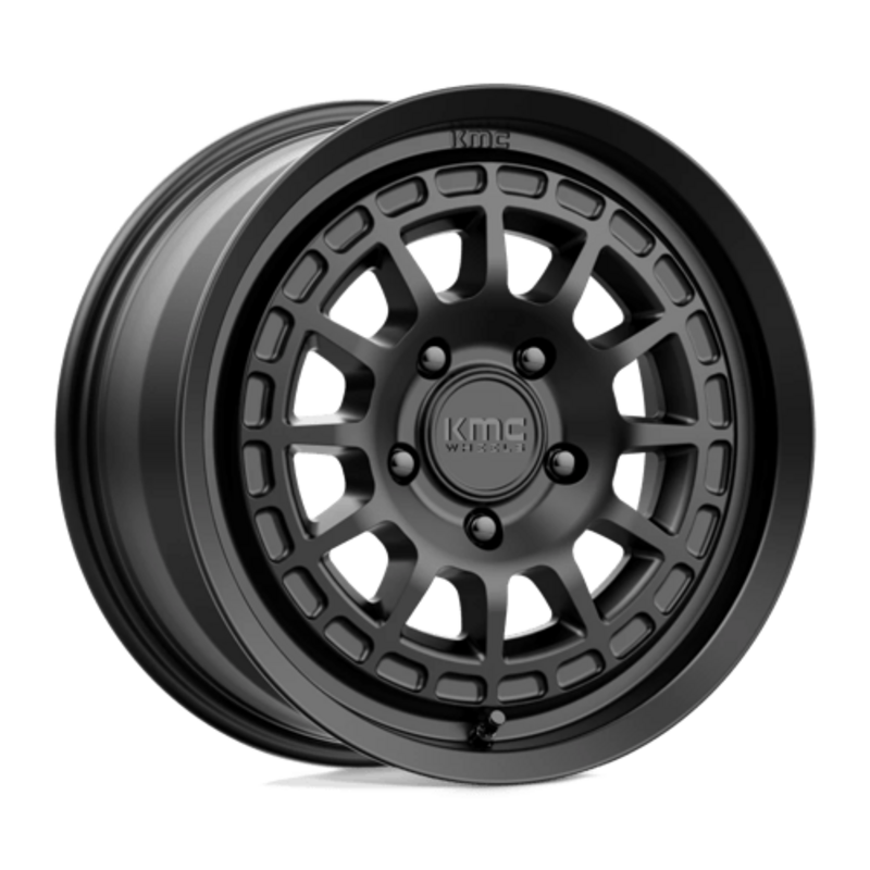 KMC KM719 Canyon 17x8" 5x127 ET35, Noir Satiné